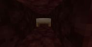 Bed explosion in the nether realm (Image via Minecraft)